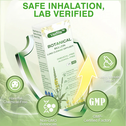 (⏰ Final 3 Hours Only – 30% OFF! 🔥)💖Vaxflite™ Botanical Mullein Lung Cleanse Diffuser✅US Owned and Operated（FZ-2）