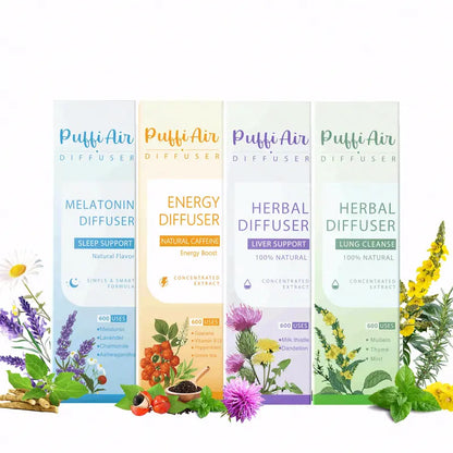 (⏰ Final 3 Hours Only – 30% OFF! 🔥)💖Vaxflite™ Botanical Mullein Lung Cleanse Diffuser✅US Owned and Operated（FZ-2）